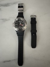 Relógio de mergulho Citizen Promaster mostrador preto pulseira de poliuretano comprar usado  Enviando para Brazil