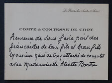 Carte visite noblesse d'occasion  Nantes-