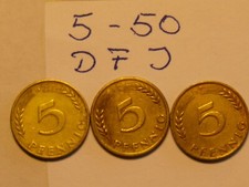 Pfennig brd 1950 gebraucht kaufen  Hamburg