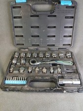 Conjunto de soquete e catraca ChannelLock 39101 32/peça Pass-Thru ultra acesso (LEIA)  comprar usado  Enviando para Brazil