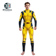 Costume cosplay wolverine usato  Roma