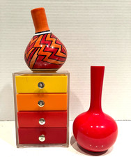 Usado, PAR VINTAGE MOD VERMELHO/ORG. VASO MINI, 4 GAVETAS PLÁSTICO MULTICOLORIDO DESKTOP DE ARMAZENAMENTO MCM comprar usado Usado, PAR VINTAGE MOD VERMELHO/ORG. VASO MINI, 4 GAVETAS PLÁSTICO MULTICOLORIDO DESKTOP DE ARMAZENAMENTO MCM comprar usado  Enviando para Brazil