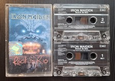 Iron Maiden – Rock In Rio 2002 2x MC's Cassettes Tapes Polish Press na sprzedaż  PL