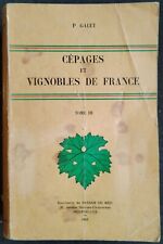 Cépages vignobles tome d'occasion  Sète