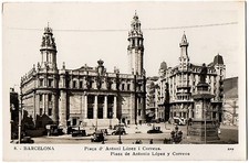 CPA ESPAGNE - BARCELONA - 8. Plaça d' Antoni Lopez i Correus - Plaza de Antonio comprar usado  Enviando para Brazil