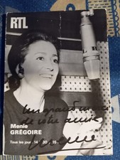 Autographe minie grégoire. usato  Spedire a Italy