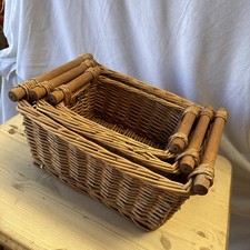 Trio small wicker for sale  KIDDERMINSTER