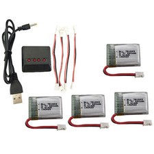 Bateria Lipo 3.7V 220mAh para quadricóptero drone de controle remoto HS210 E010 NH010 T36 / JJRC H36 comprar usado  Enviando para Brazil
