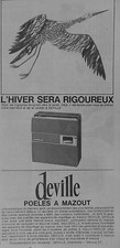 Publicité deville poeles d'occasion  Compiègne