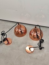 Paar kupfer hängelampen gebraucht kaufen  Herne