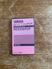 Yamaha waveform card for sale  WALTHAM ABBEY