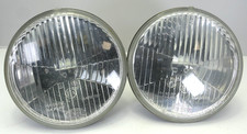Pair hella headlights for sale  BOW STREET