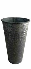 Galvanized metal vase for sale  Elkhorn