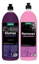 Usado, Limpador de alumínio Vonixx Vintex Alumax 1,5 L + desengordurante Removex Chassi comprar usado  Brasil 