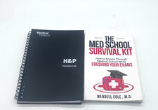 Notebook H&P - Histórico Médico e Caderno Físico + Kit de Sobrevivência Escolar Médica comprar usado  Enviando para Brazil