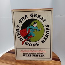 OS GRANDES HERÓIS DOS QUADRINHOS - Jules Feiffer, CAPA DURA, com DJ comprar usado  Enviando para Brazil