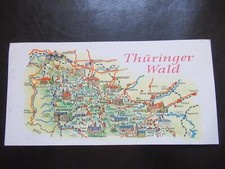 Thüringer wald panoramakarte gebraucht kaufen Thüringer wald panoramakarte gebraucht kaufen  Deutschland