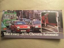 Vauxhall chevette automatic for sale Vauxhall chevette automatic for sale  COLCHESTER
