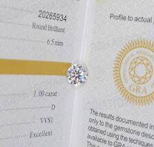 System wartości Luźny diament CERTYFIKOWANY Moissanit 1ct VVS1 D  na sprzedaż  Wysyłka do Poland