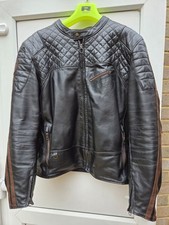 Leather motorcycle jacket for sale  ROSS-ON-WYE