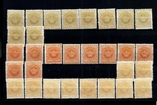 MOÇAMBIQUE-Bom lote com 30 selos,CLÁSSICOS(COROA),Nº3(10)+Nº8(10)+Nº13(10).MNG. comprar usado  Enviando para Brazil