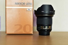 Nikon 20mm f1.8g for sale  NORTH SHIELDS