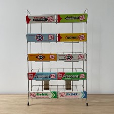 Vintage 11970s Wrigley’s Chewing Gum Shop Display Rack – Suporte de balcão de metal ** comprar usado  Enviando para Brazil