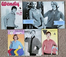 Vintage 50s knitting for sale  THORNTON-CLEVELEYS