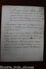 Ca.1740 calais mémoire d'occasion  Angers-