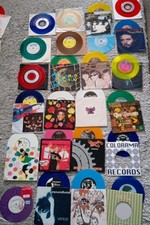 Colour vinyl singles for sale  PERTH