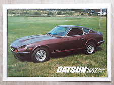 Datsun 260z brochure for sale  BOURNE