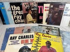 RAY CHARLES ~ 15 Vinyl Record Lot ~ Greatest Hits / Genius / Soul / Country comprar usado  Enviando para Brazil