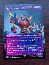 1x SHATTERED GLASS CYCLONUS, THE SABOTEUR - Transformers - MTG - Magia comprar usado  Enviando para Brazil