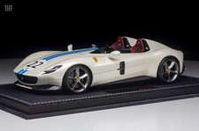 1/18 BBR Ferrari Monza SP2 BIANCO ITALIA LUCIDO 2018 060/109-P18165H*Mega RARE comprar usado  Enviando para Brazil
