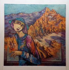 Quadro dipinto paesaggio usato Quadro dipinto paesaggio usato  Vodo Cadore