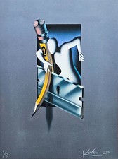 Mark kostabi drawn for sale  San Diego