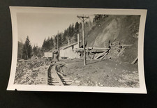 Foto Working Man carrinho ferroviário ponte de madeira construção ocupação década de 1930 M91 comprar usado  Enviando para Brazil