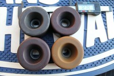 San Francisco Skates Soft Fast 64mm x 40mm 1980's WF3 conjunto de 4 rodas de skate comprar usado  Enviando para Brazil