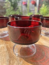Vintage luminarc red for sale  HULL