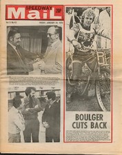 Speedway january 1978 for sale  UK