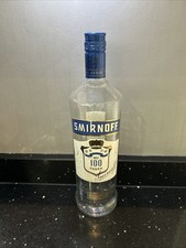 Vodca Smirnoff Blue Label 1 litro 50% vol. 100 garrafas vazias raras, usado comprar usado  Enviando para Brazil