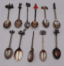 Souvenir spoons silver for sale  HUDDERSFIELD