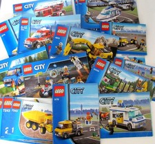 Lego city instruction for sale  SHETLAND