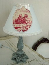 Charmante lampe patinée d'occasion  Moulins-la-Marche