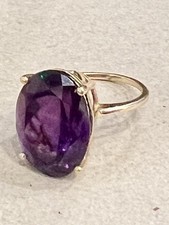 Vintage large amethyst for sale  WORCESTER