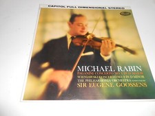 MICHAEL RABIN (VIOLIN) ~ PAGANINI WIENIAWSKI / CAPITOL SP 8534 STEREO, nm-/vg+ comprar usado  Enviando para Brazil