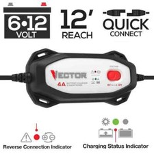 Carregador/mantenedor de bateria VECTOR 4 ampères comprar usado  Enviando para Brazil