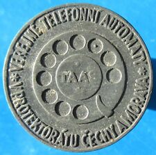 Telephone token -1-02.3 -Czech, Bohemia Moravia -Gr. 4.3 -dot in 3 both sides na sprzedaż  PL