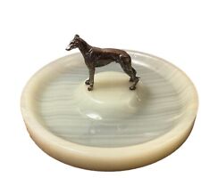 Antique onyx greyhound for sale  LITTLEHAMPTON