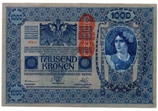 Austria banconota 1000 usato  Vittorio Veneto